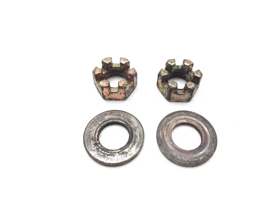 Front Wheel Hub Spindle Castle Nuts 2008 Polaris Ranger XP 700 4x4 EFI 2714A