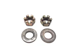 Front Wheel Hub Spindle Castle Nuts 2008 Polaris Ranger XP 700 4x4 EFI 2714A