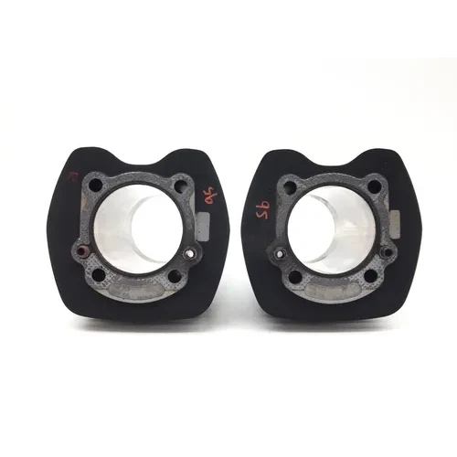 Front Rear Cylinder Jugs w Pistons 2006 Harley Dyna Wide Glide EFI FXDWGI 2732A 8