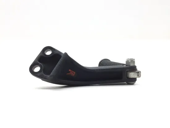 Right Rear Back Passenger Peg Bracket Side 06 Harley Dyna Wide Glide EFI 2732