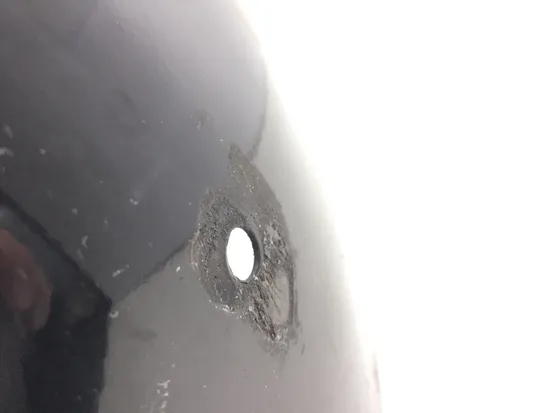 Rear Fender Fairing Tire Hugger 02 Harley Electra Ultra EFI FLHTCUI 2727 x