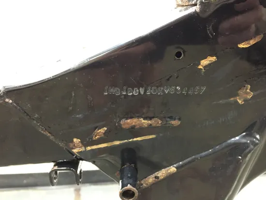 Main Frame Chassis CLN Ready To Go 1999 Harley Electra Glide FLHT 2738A x