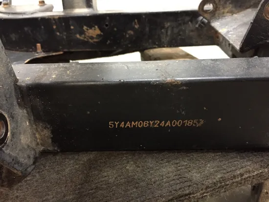 Frame Chassis 2004 Yamaha Rhino 660 YXR660FA 4x4 2750A x