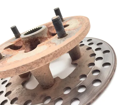 Front Wheel Hub with Rotor A 2004 Yamaha Rhino 660 YXR660FA 4x4 2750A