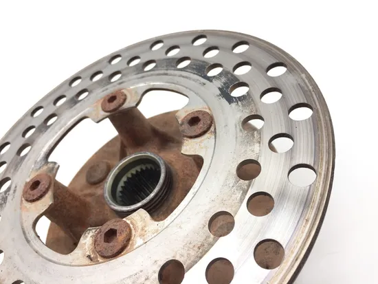 Front Wheel Hub with Rotor B 2004 Yamaha Rhino 660 YXR660FA 4x4 2750A