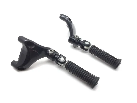 Left Right Set Passenger Peg Bracket 05 Harley Sportster 1200 XL1200C 2724A x