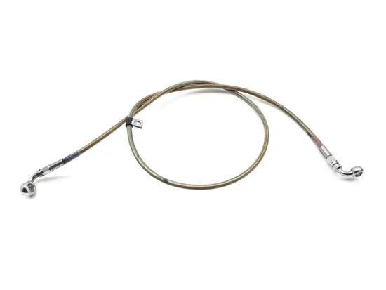 Braided Steel Front Brake Line 2004 Harley-Davidson Fatboy EFI FLSTFI 2748A x