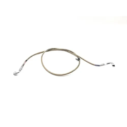 Braided Steel Front Brake Line 2004 Harley-Davidson Fatboy EFI FLSTFI 2748A x 3