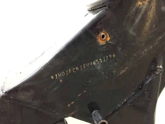 Main Frame Chassis CLN 2000 Harley Electra Glide Ultra Classic EFI FLHTCUI 2752A