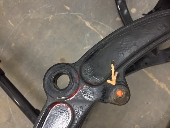 Main Frame Chassis CLN Ready To Go 2002 Harley Heritage Softail Classic 2751A x