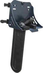 Moose 16in Chainsaw Holder Adjustable Mount w Brake Line Guide for Dirtbike