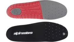 Alpinestars Adult Gender Tech 7 Boot Footbed Inserts 16 Gray Red