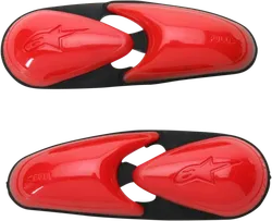 Alpinestars Adult Replacement Supertech Boot Toe Sliders Red