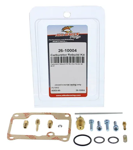 All Balls Carb Carburetor Rebuild Repair Kit for Ski-Doo Nordik 50