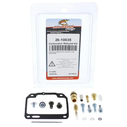 All Balls Carb Carburetor Rebuild Repair Kit for Yamaha Vino 125