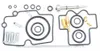 All Balls Carb Carburetor Rebuild Repair Kit for Honda CRF450R