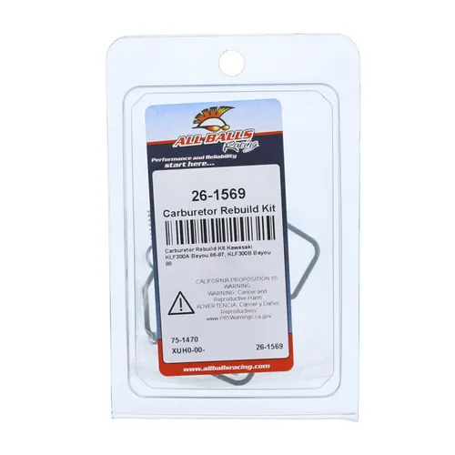 All Balls Carb Carburetor Rebuild Repair Kit for Bayou 300