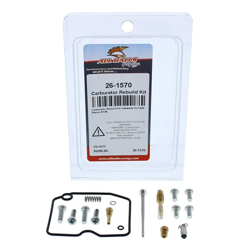 All Balls Carb Carburetor Rebuild Repair Kit for Kawasaki Bayou 400