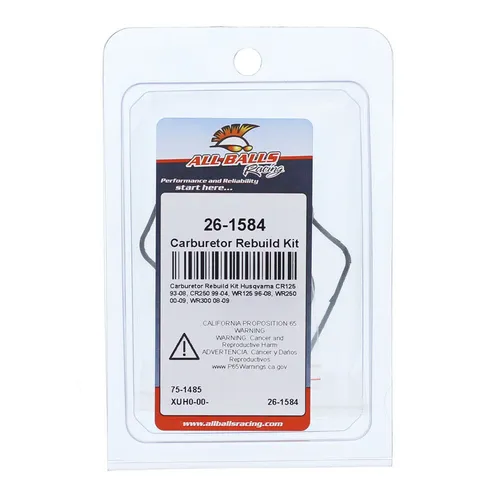 All Balls Carb Carburetor Rebuild Repair Kit for Husqvarna 125-300