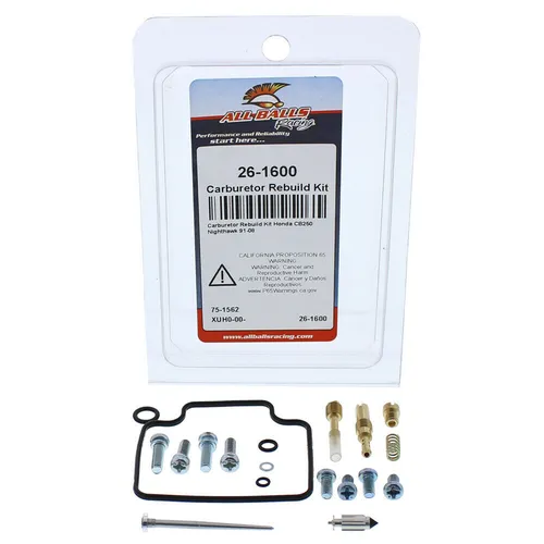 All Balls Carb Carburetor Rebuild Repair Kit for Honda Nighthawk 250