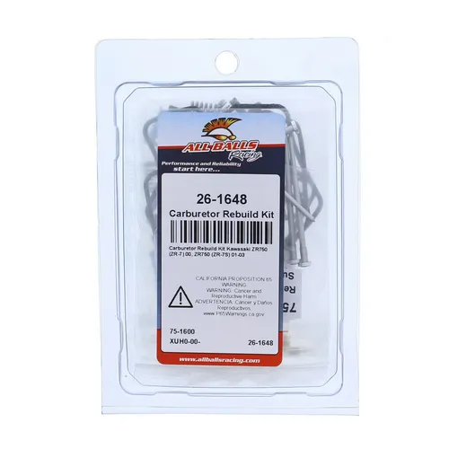 All Balls Carb Carburetor Rebuild Repair Kit for Kawasaki ZR7S