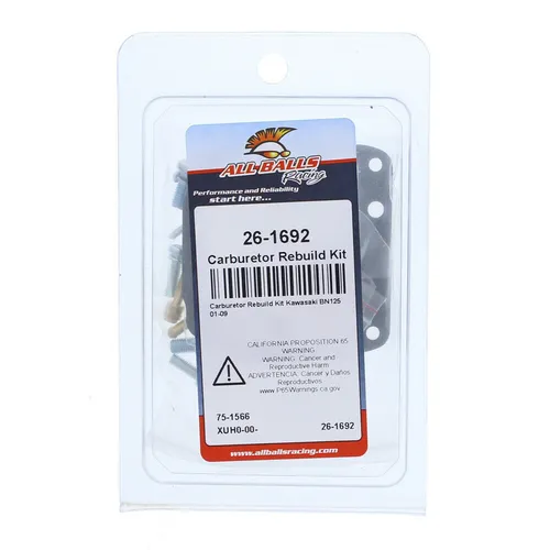 All Balls Carb Carburetor Rebuild Repair Kit Kawasaki Eliminator 125