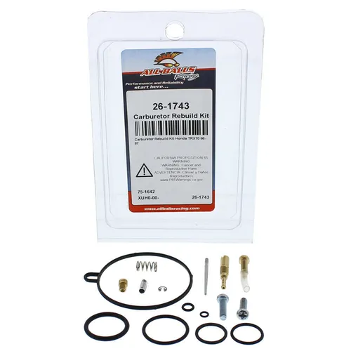 All Balls Carb Carburetor Rebuild Repair Kit for Honda FourTrax 70