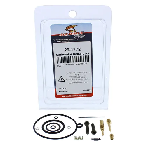 All Balls Carb Carburetor Rebuild Repair Kit for Honda CRF110F