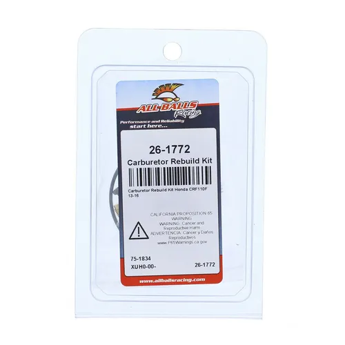 All Balls Carb Carburetor Rebuild Repair Kit for Honda CRF110F