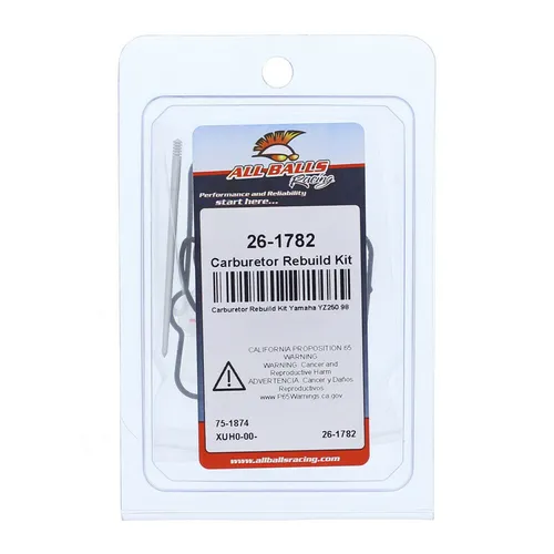 All Balls Carb Carburetor Rebuild Repair Kit for Yamaha YZ250