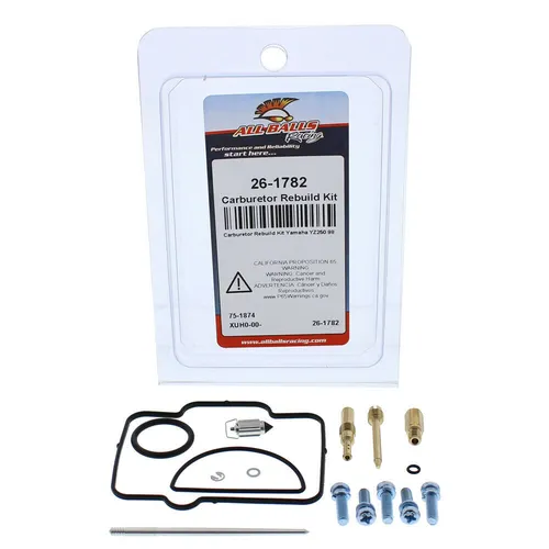 All Balls Carb Carburetor Rebuild Repair Kit for Yamaha YZ250