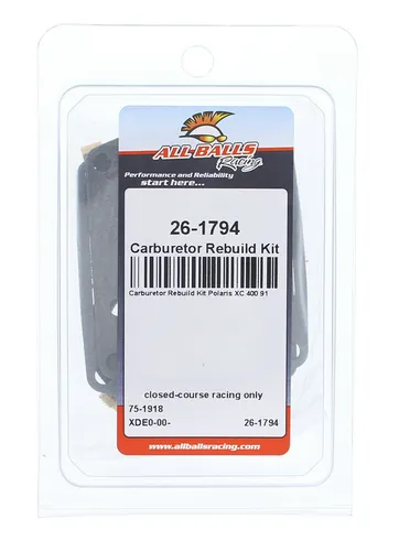 All Balls Carb Carburetor Rebuild Repair Kit for Polaris XC 400