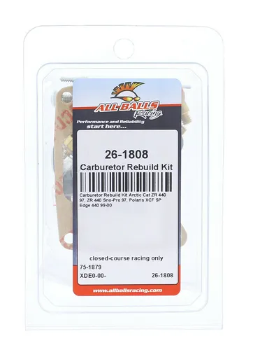 All Balls Carb Carburetor Rebuild Repair Kit for Arctic Cat ZR 440 4