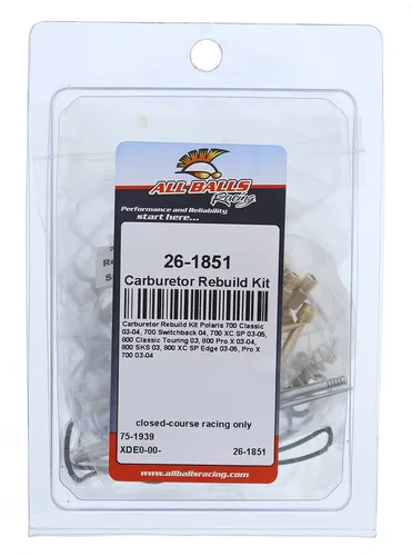 All Balls Carburetor Rebuild Repair Kit Polaris Classic 700 800 ProX