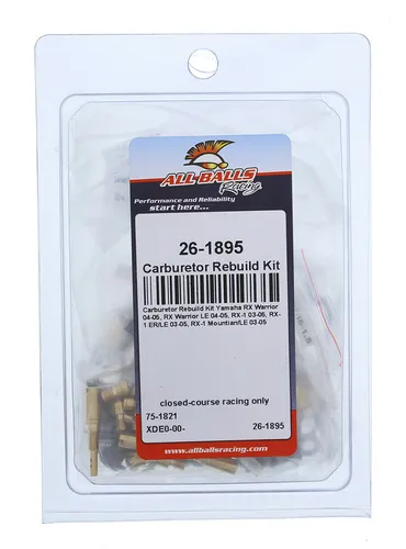 All Balls Carb Carburetor Rebuild Repair Kit for Yamaha RX1 RX Warrior