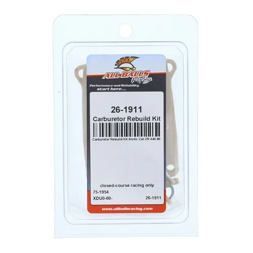 All Balls Carb Carburetor Rebuild Repair Kit for Arctic Cat ZR 440