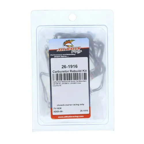 All Balls Carburetor Rebuild Repair Kit Arctic Cat Mountain Cat ZR 500