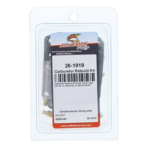 All Balls Carb Carburetor Rebuild Repair Kit for Arctic Cat ZL 550
