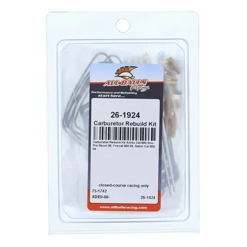 All Balls Carburetor Rebuild Repair Kit Arctic Cat Saber & Firecat 600