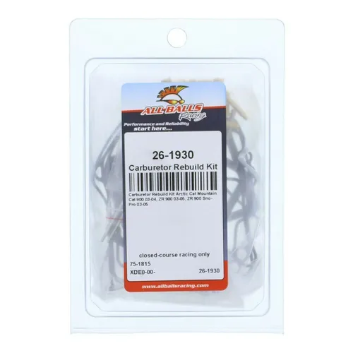 All Balls Carburetor Rebuild Repair Kit Arctic Cat Mountain Cat ZR 900