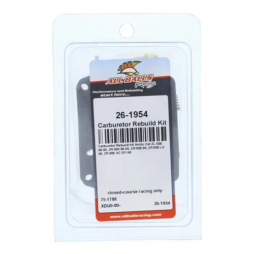 All Balls Carburetor Rebuild Repair Kit Arctic Cat ZL & ZR 500 ZR 600