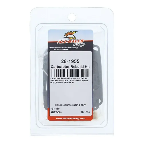 All Balls Carburetor Rebuild Repair Kit Arctic Cat EXT 580 Extreme 600