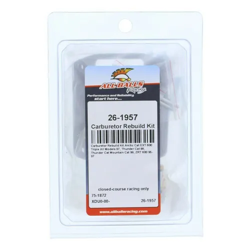 All Balls Carb Carburetor Rebuild Repair Kit for Arctic Cat ZRT 600