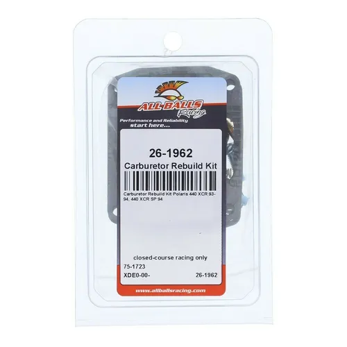 All Balls Carb Carburetor Rebuild Repair Kit for Polaris XCR 440 & SP