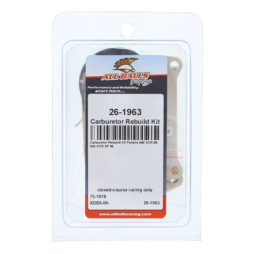 All Balls Carb Carburetor Rebuild Repair Kit for Polaris XCR 440