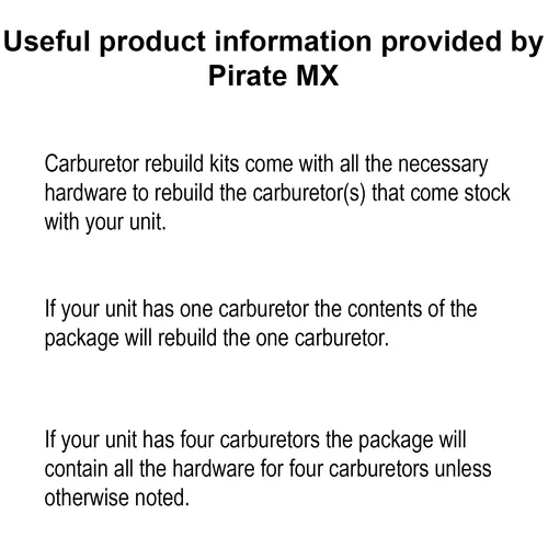 All Balls Carb Carburetor Rebuild Repair Kit for Polaris XCR 440