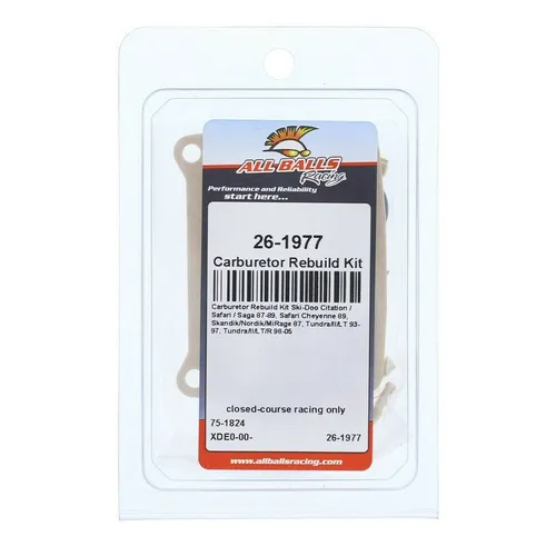 All Balls Carb Carburetor Rebuild Repair Kit for Ski-Doo Tundra & II R