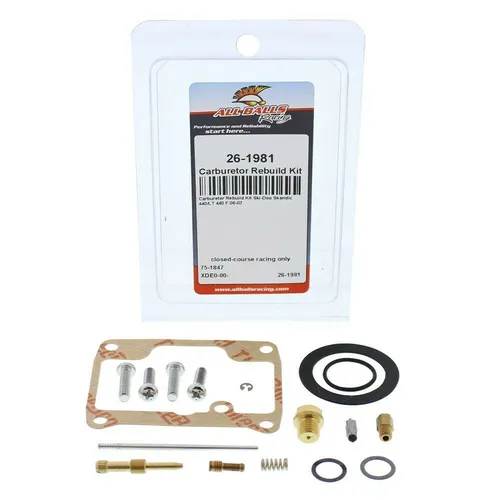 All Balls Carb Carburetor Rebuild Repair Kit for Ski-Doo Skandic 440F