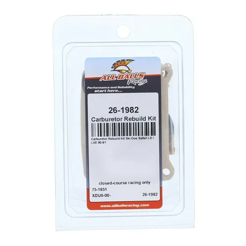 All Balls Carb Carburetor Rebuild Repair Kit for Ski-Doo Safari