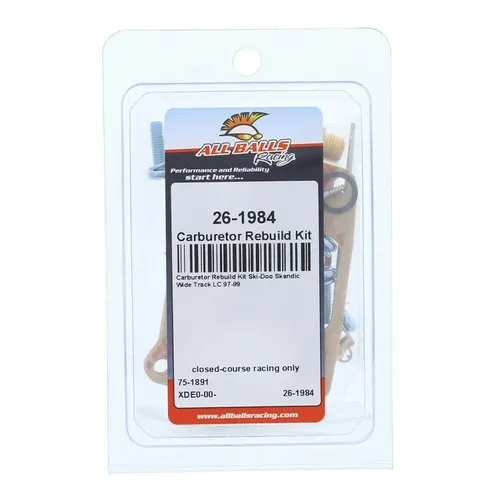 All Balls Carb Carburetor Rebuild Repair Kit for Ski-Doo Skandic WT